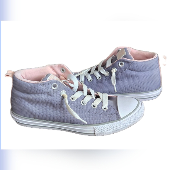 Converse CTAS Street Mid Dolphin White Pink - Picture 6 of 12